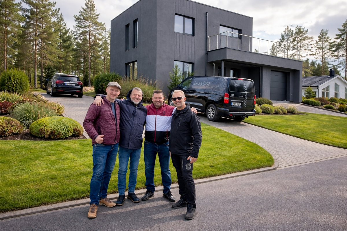 Modernes Modulhaus